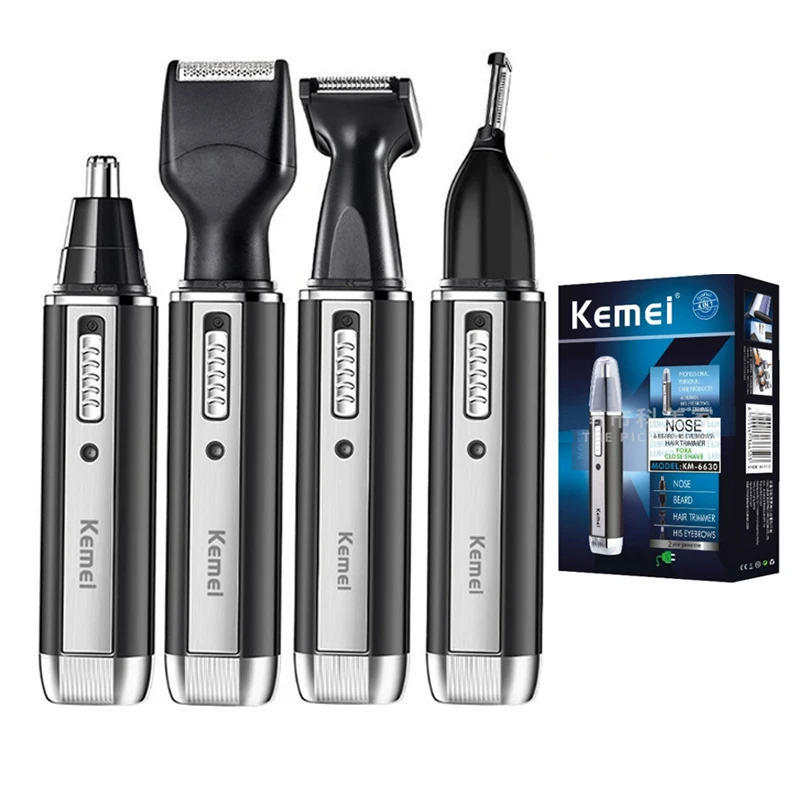 Grooming Men'S Eyebrows - Kemei alat cukur rambut elektrik, pemangkas
