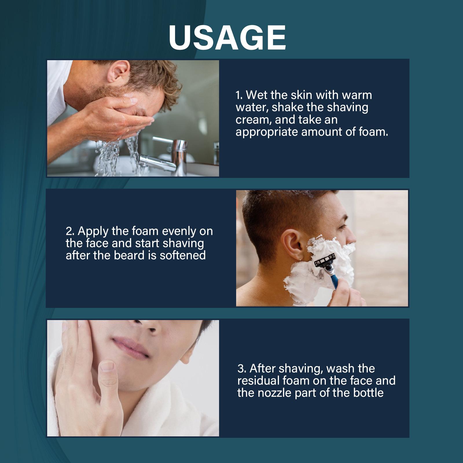 Men'S Grooming Gel - Busa Cukur yang Menenangkan untuk Pria