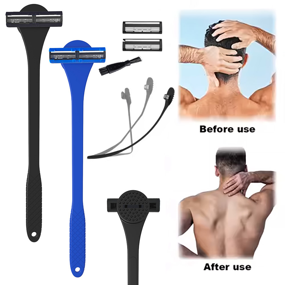 Men'S Grooming Gel - Alat Cukur Punggung Pria 2-in-1 dari