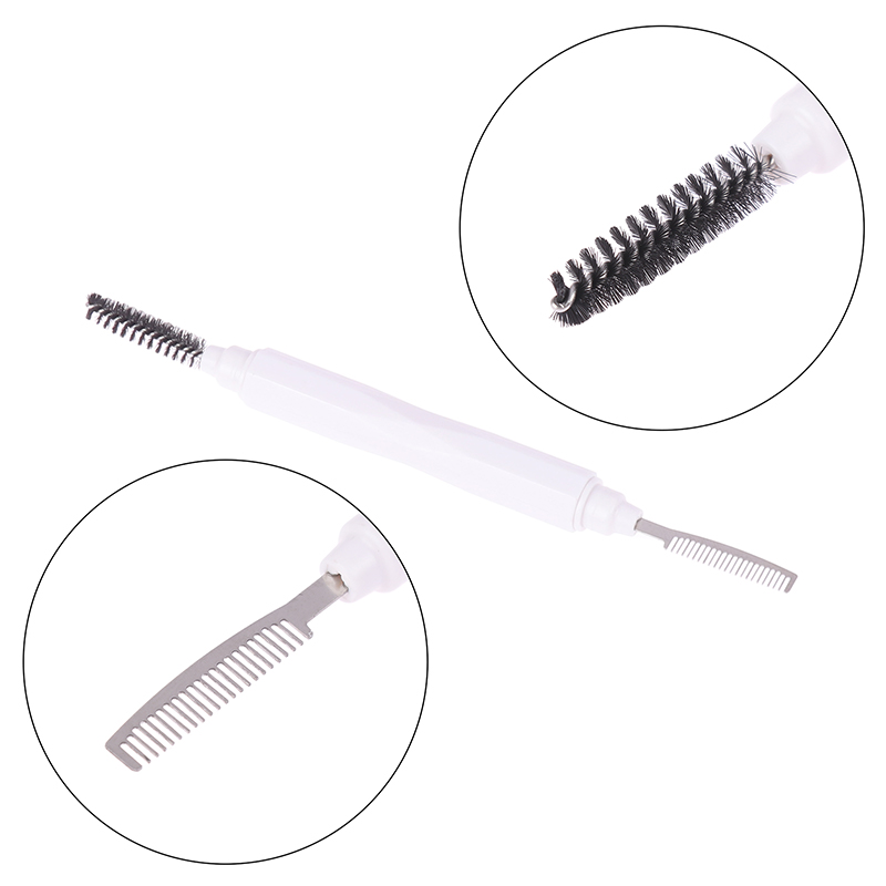 Comb Fine Tooth - Sisir Alis dan Bulu Mata Berkepala