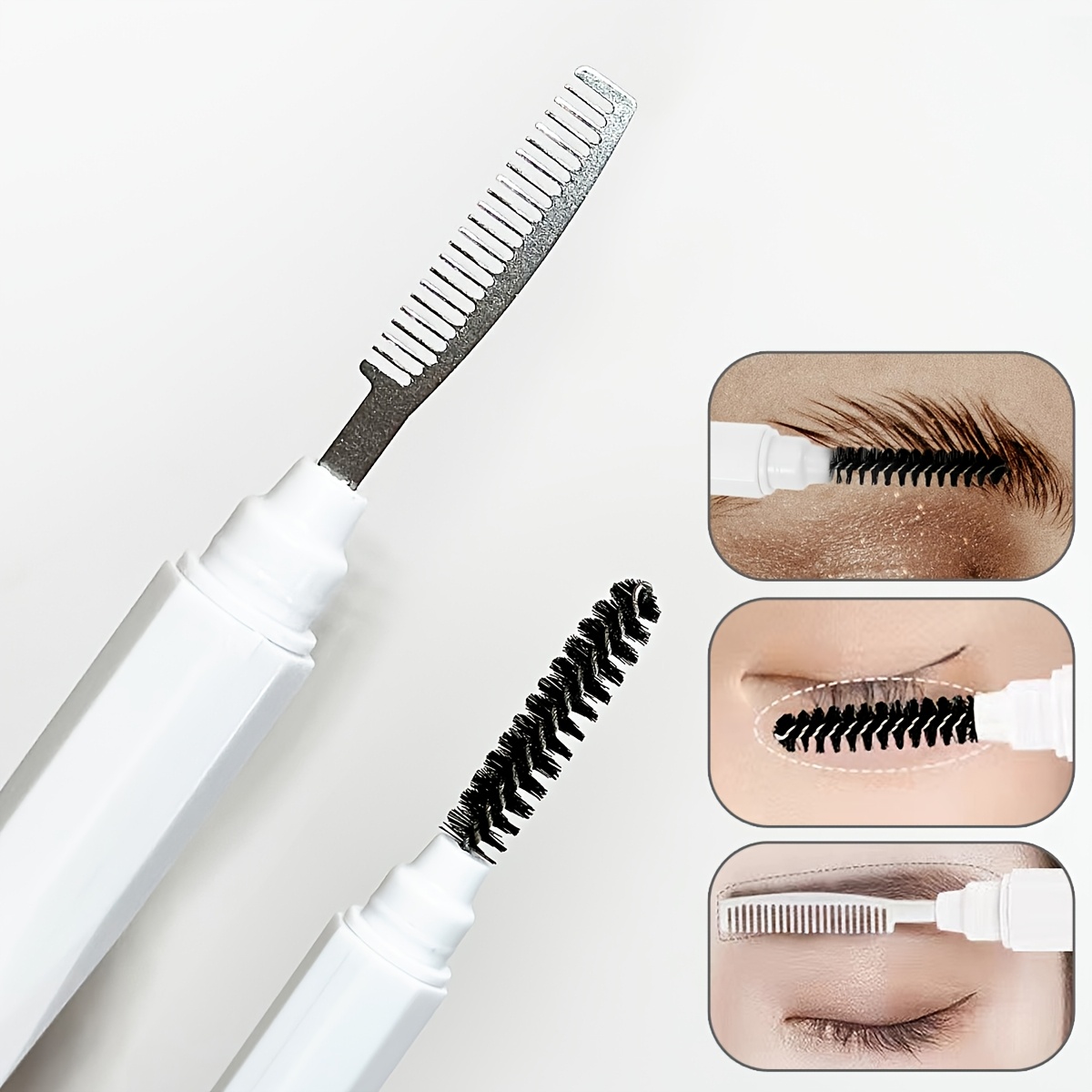 Comb Fine Tooth - Sisir Alis dan Bulu Mata Dua