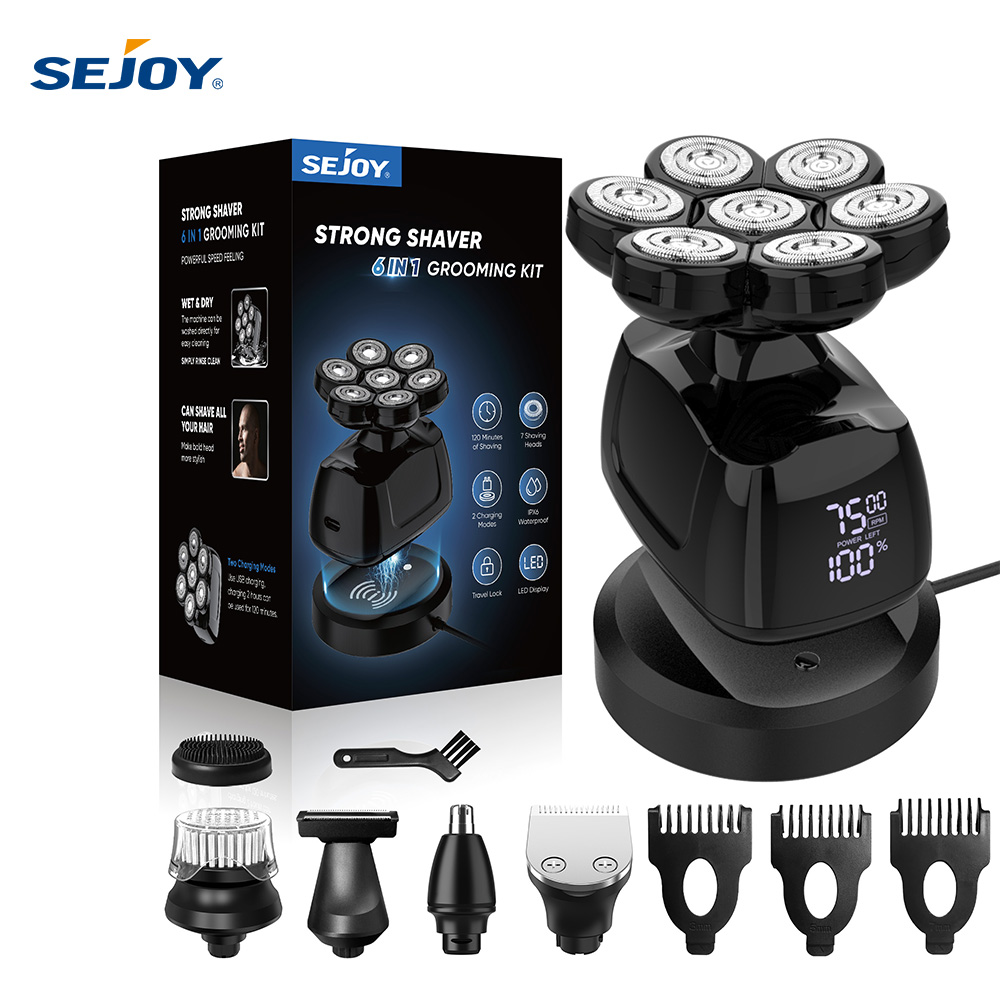 Men'S Grooming Nose Hair Trimmer - SEJOY Alat Cukur Kepala Multifungsi 7D