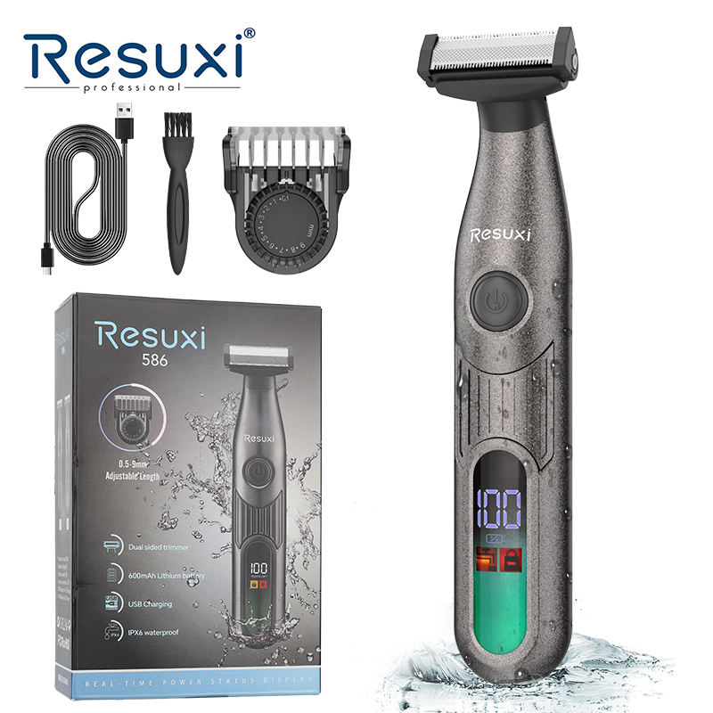 Resuxi 586 Premium Alat Cukur  - Men'S Grooming Hair And Body Wash ulasan dan harga