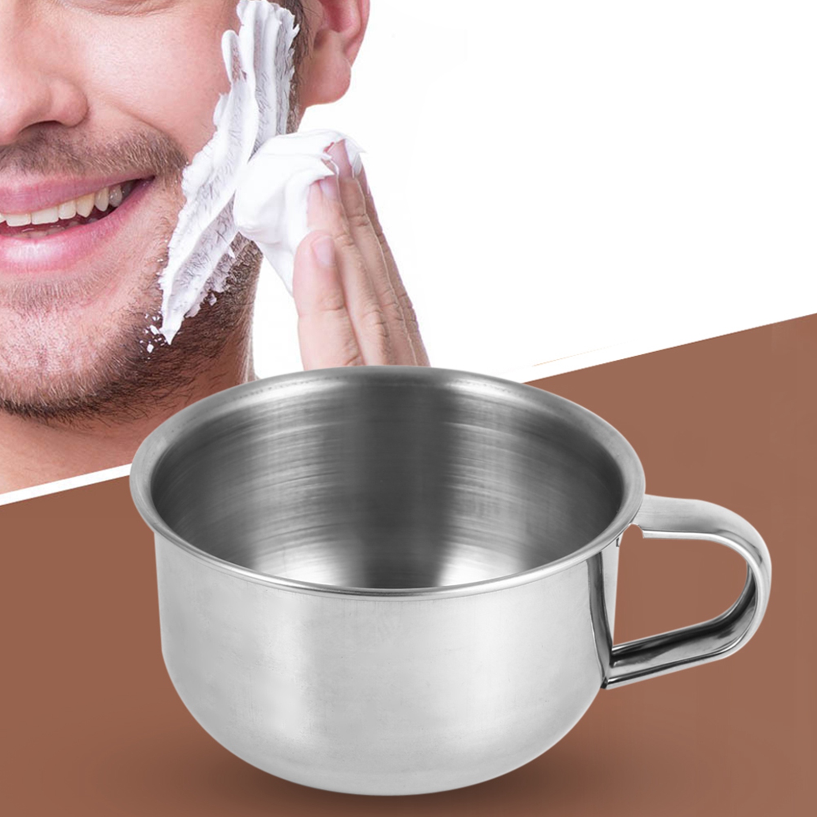 Mug Cawan Sabun Cukur Logam St - Shaving Bowl Soap ulasan dan harga