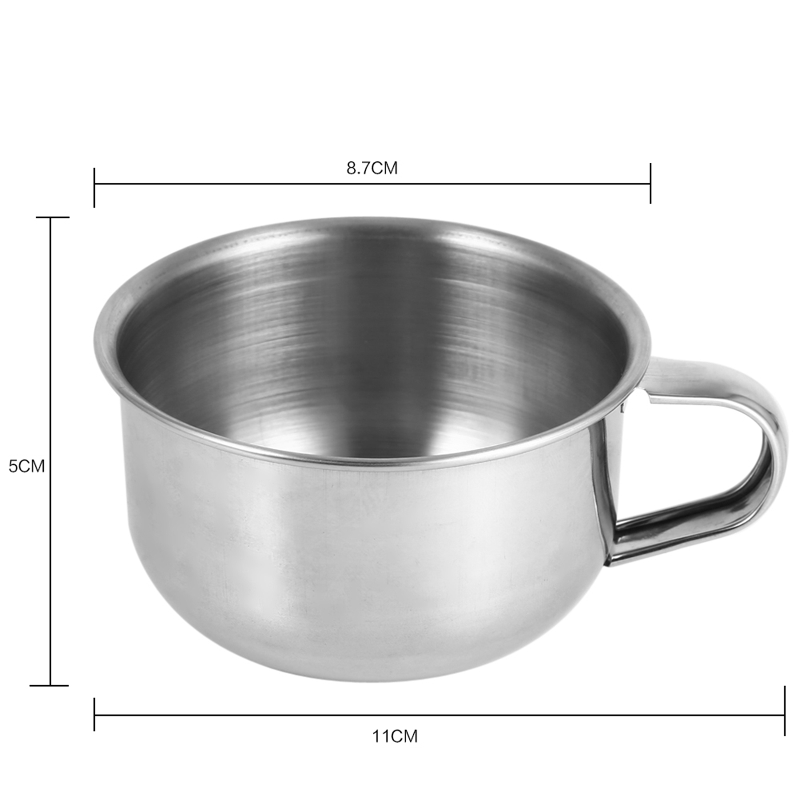 Mug Cawan Sabun Cukur Logam St - Shaving Bowl Soap ulasan dan harga
