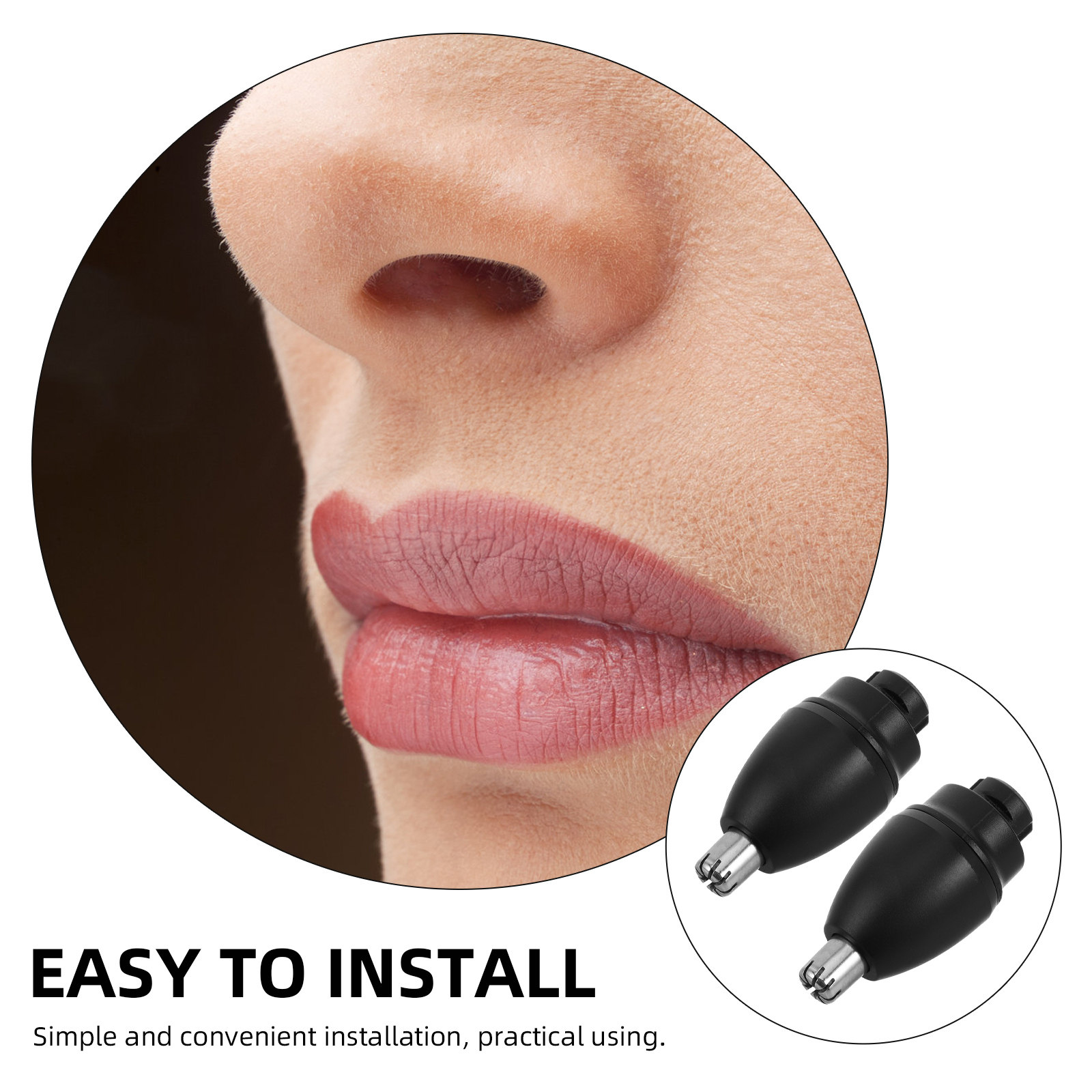 2 Buah Kepala Pemangkas Hidung - Grooming Men'S Eyebrows ulasan dan harga
