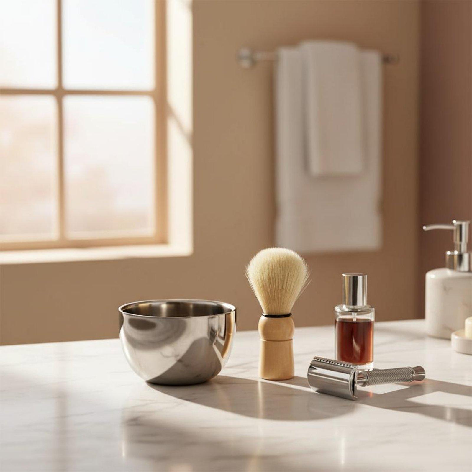 Mangkuk Busa Cukur Logam untuk - Shaving Bowl Soap ulasan dan harga