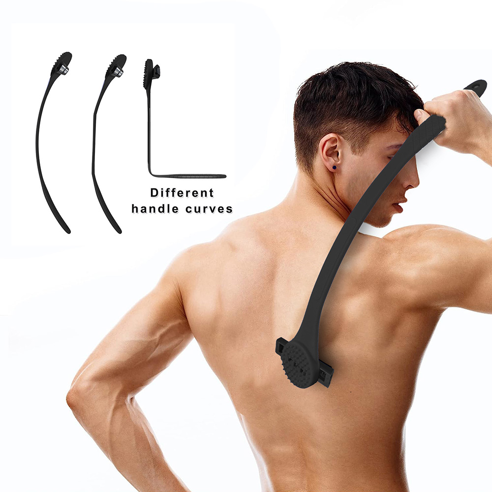 Alat Cukur Punggung Pria 2-in- - Men'S Grooming Gel ulasan dan harga