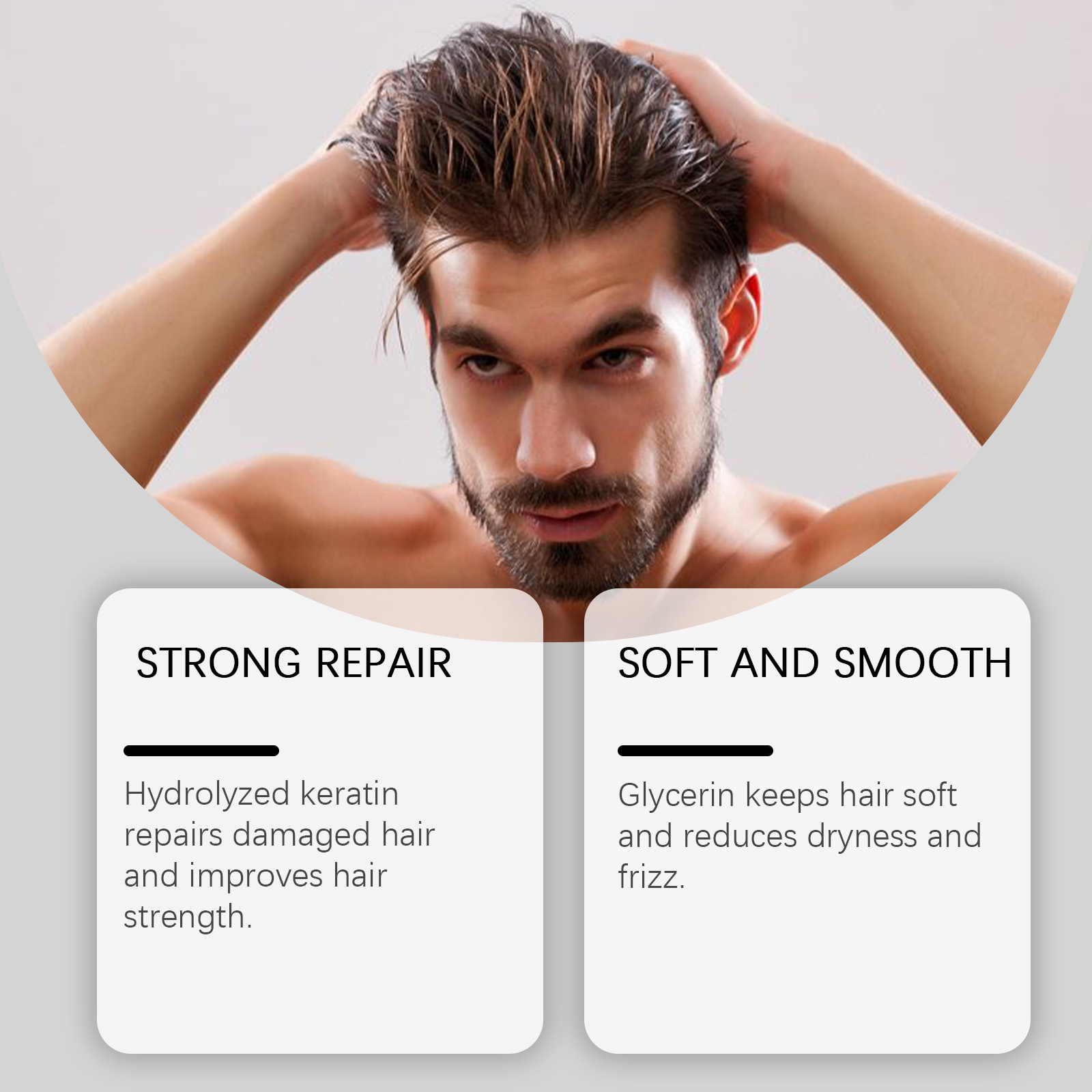 Krim Penata Rambut Keratin Tah - Men'S Grooming Gel ulasan dan harga