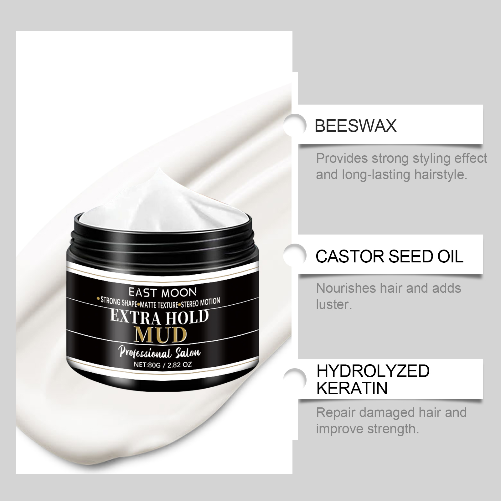 Krim Penata Rambut Keratin Tah - Men'S Grooming Gel ulasan dan harga