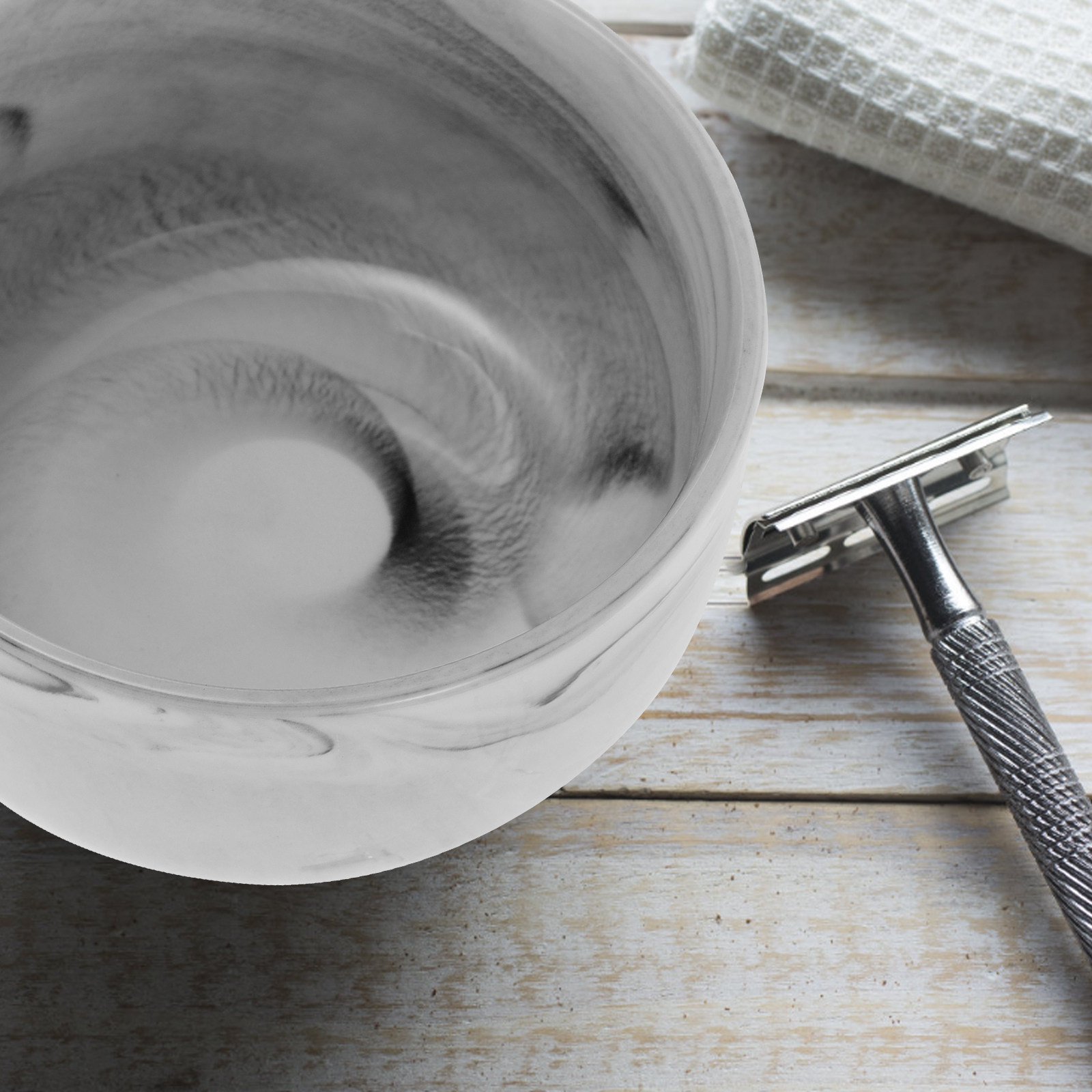 Mangkuk Cukur Pria Motif Marme - Shaving Bowl Soap ulasan dan harga