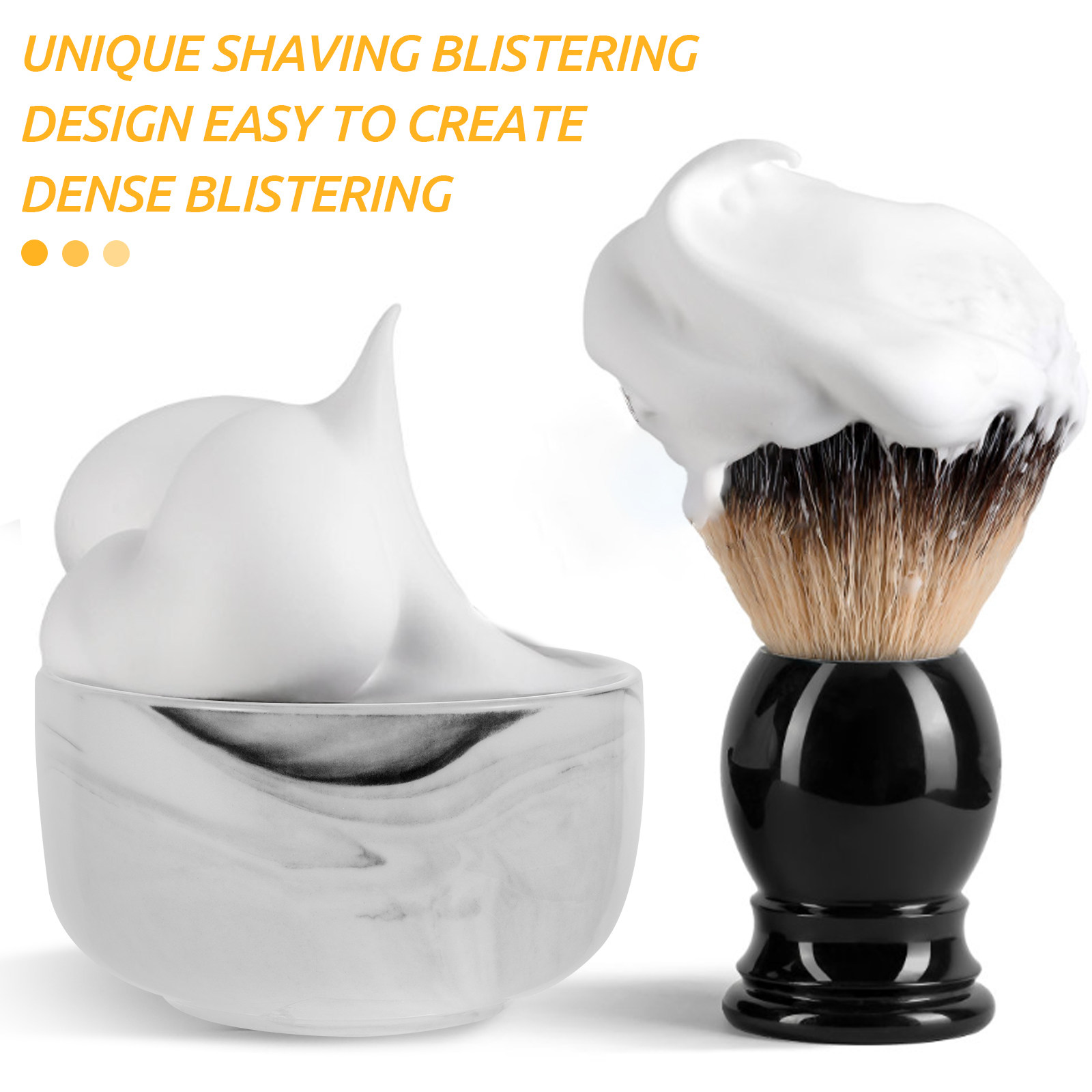 Mangkuk Cukur Pria Motif Marme - Shaving Bowl Soap ulasan dan harga