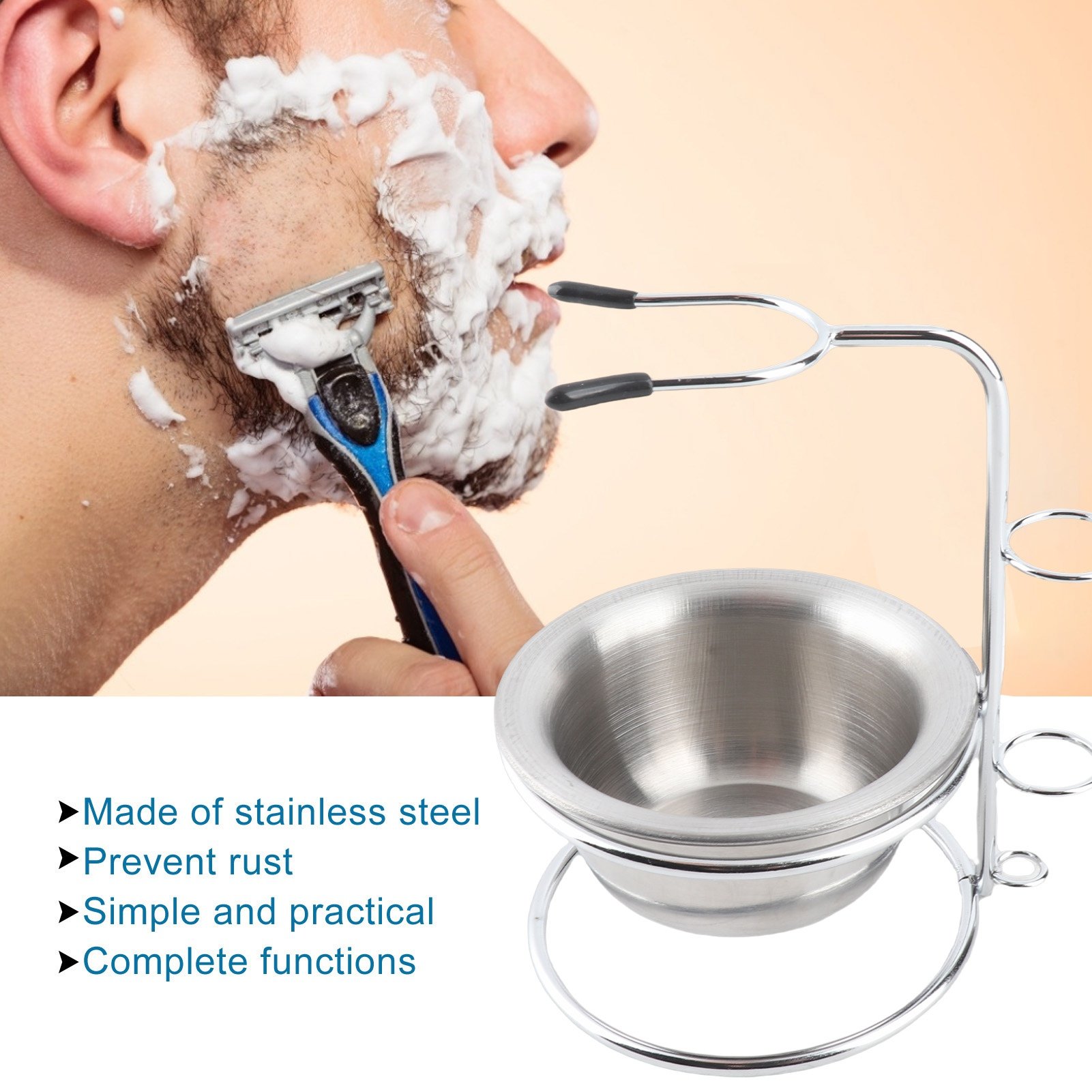 Set Mangkuk dan Tempat Sikat C - Shaving Bowl Soap ulasan dan harga