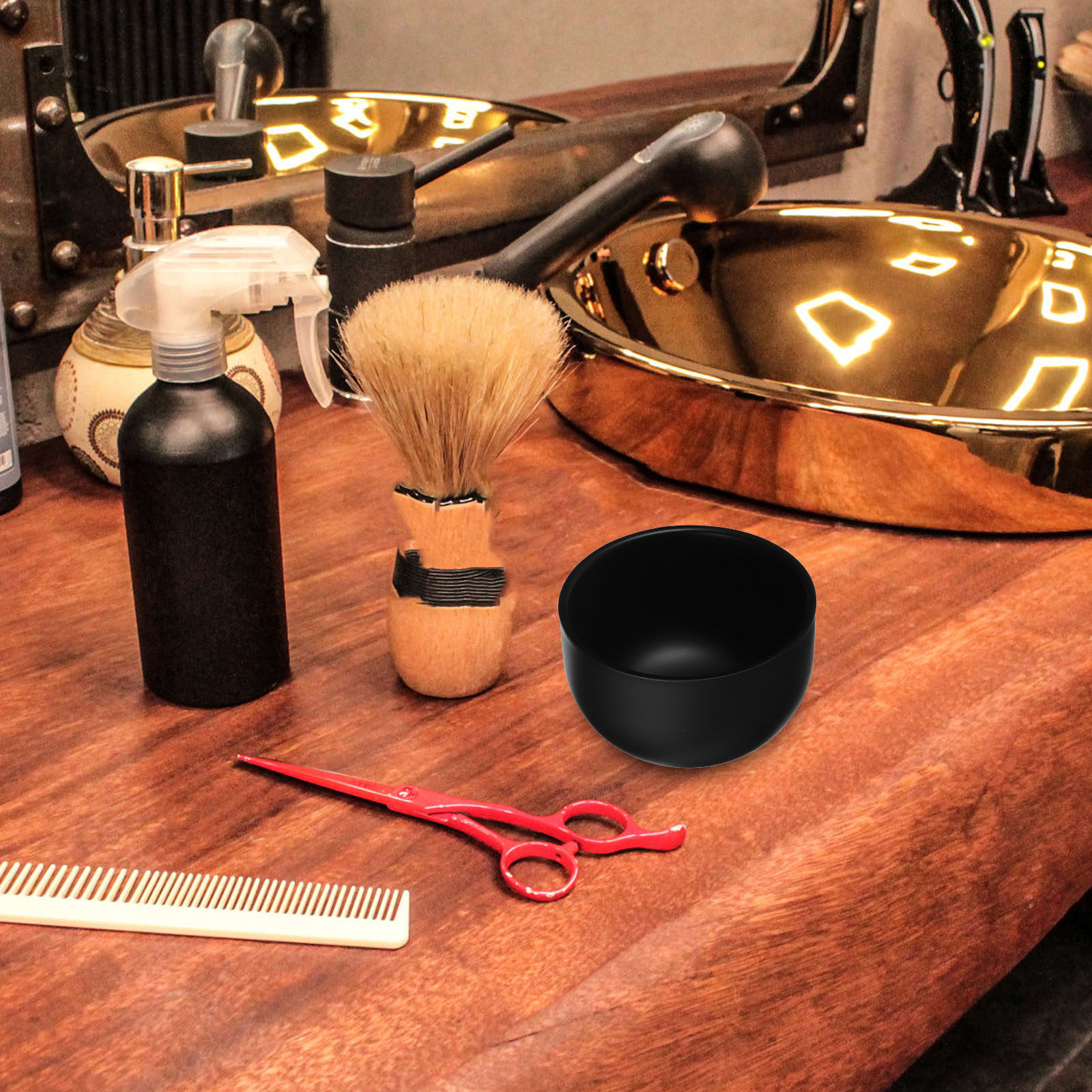 Mangkuk Cukur Pria Hitam dari  - Shaving Bowl Soap ulasan dan harga