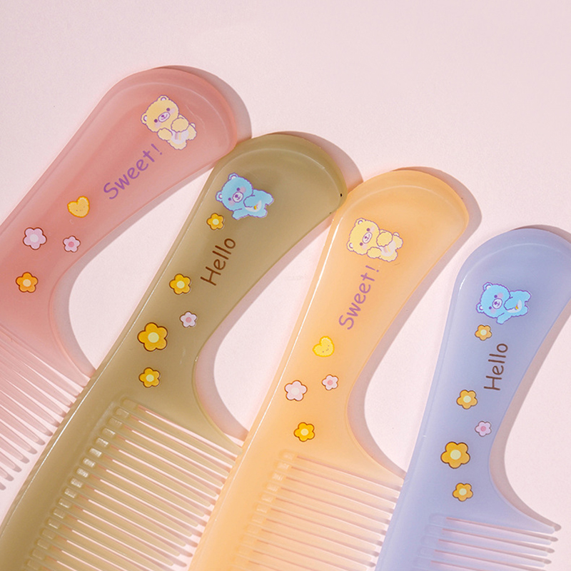2 Buah Sisir Kartun Lucu Set D - Comb Fine Tooth ulasan dan harga