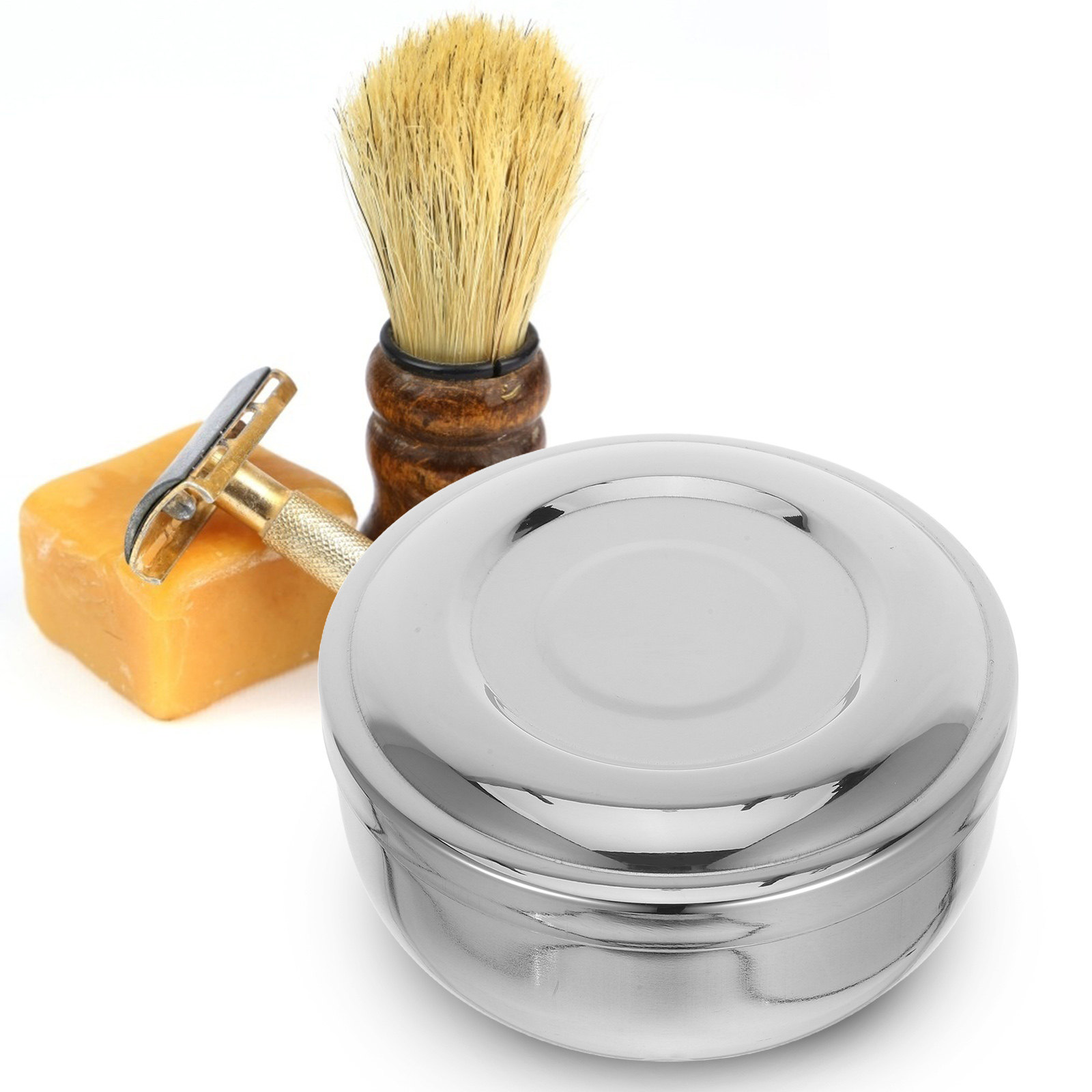 Wadah Sabun Cukur dengan Tutup - Shaving Bowl Soap ulasan dan harga