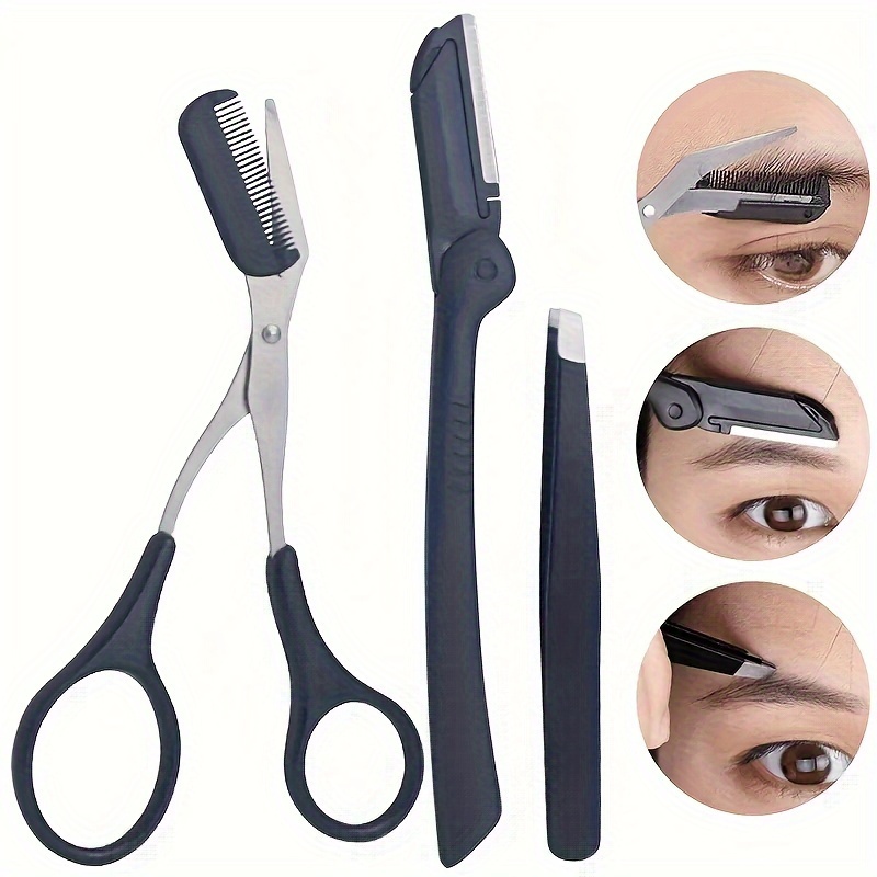 Set Kit Alis 3 Buah untuk Wani - Grooming Men'S Eyebrows ulasan dan harga